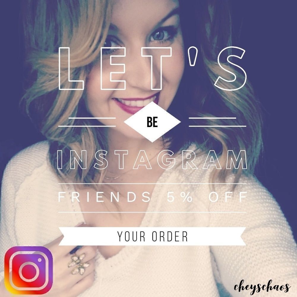 Instagram Discount
